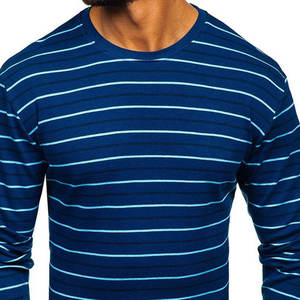 T-shirts à manches longues pour hommes, style décontracté, 100% coton, disponibles en toutes tailles, fabrication OEM professionnelle - Product Image 5