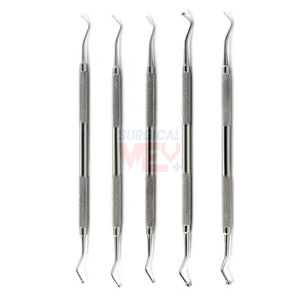 Set di 5 strumenti di riempimento dentale personalizzabili strumenti di riparazione compositi tra cui bruciatore di sfere e intagliatori amalgama - Product Image 6