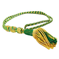 Cordons croisés pectoraux de longueur personnalisables | Cordons vestimentaires ecclésiastiques et liturgiques avec finition enduite pour sacs et vêtements