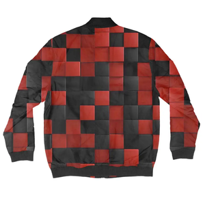 Chaqueta de bombardero de vuelo personalizada al por mayor OEM 100% poliéster con logotipo bordado e impresión por sublimación - Product Image 4