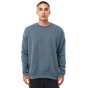 Sweat-shirt à col rond en molleton Triblend pour homme Bella Canvas - Product Image 3