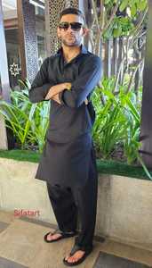 Salwar Kameez para Hombre de Marca Privada, Teñido Personalizado en Cualquier Color, Traje Kurta Pajama de Algodón, Pedido al por Mayor, Fabricante de Pakistán, OEM - Product Image 2