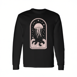 T-shirt à manches longues Jellyfish Tank Top, motif évasion fantaisiste, nuit étoilée, promotionnel - Product Image 2