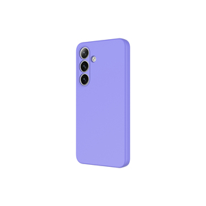 Coque en silicone liquide de luxe violet foncé pour Samsung Galaxy S25, série SENK Mara Launch, coque arrière souple et fine en TPU, style A32 - Product Image 4