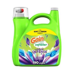 Suavizante de tela de defensa contra olores de ganancia Super Fresh Blast Scent 140 oz 190 Cargas HE Líquido compatible Barato a granel para la venta - Product Image 3