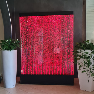 Fuente de agua mágica para interiores Lámparas de pared de coral de perlage grande Efecto de cascada interior impresionante - Product Image 1