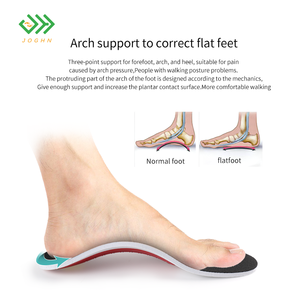 แผ่นรองเท้า EVA แบบออร์โธปิดิกส์เพื่อความสบาย พร้อมคุณสมบัติการดูดซับแรงกระแทกและการปกป้องเท้า สำหรับเท้าแบน  แบบสั่งทำตามรอยเท้า  สำหรับทุกเพศ - Product Image 4