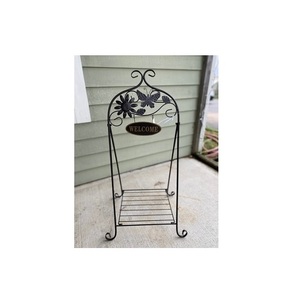 Conception admirable forme personnalisée support de bienvenue qualité supérieure fer couleur or support de bienvenue pour la décoration de mariage - Product Image 6
