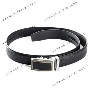 Ceinture pour homme en cuir véritable Fabricant de mode Laiton massif Qualité Fabricant de ceinture Mode Laiton massif brossé - Product Image 1