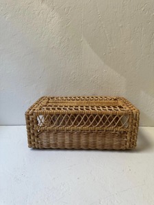 Caja de pañuelos rectangular con patrón de ratán tejido, caja de almacenamiento hecha a mano, ecológica, natural, para el hogar y decoración del hogar, venta al por mayor desde Vietnam - Product Image 6