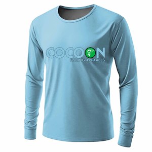 Chemises de pêche à manches longues avec trou pour le pouce, fentes latérales, logo personnalisé, sublimation personnalisée, protection UV, collections premium 2026 - Product Image 3