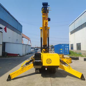 Mini-grue sur chenilles électrique KCCL Crawler Spider Crane de 3 tonnes avec système de surveillance à distance pour travaux de construction - Product Image 5