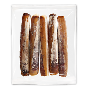 Almejas cocidas IQF congeladas, listas para comer, proveedor de mariscos - Product Image 1