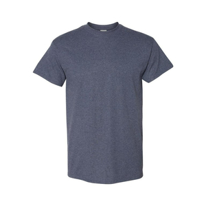 Chemise anti-boulochage vierge la plus vendue T-shirt durable à col rond à manches courtes pour hommes T-shirt en coton biologique personnalisé - Product Image 1
