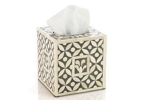 Boîte à mouchoirs suspendue en MDF au fini moderne, faite à la main, pour la salle à manger, offrant une sensation de luxe moderne, un aspect sophistiqué, personnalisable - Product Image 2