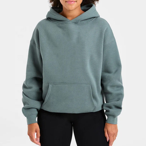 Sudadera con Capucha Extra Grande de Atletismo, Sudadera de Algodón y Poliéster con Forro Polar, Dobladillo y Puños Acanalados, Impermeable, de Alta Calidad - Product Image 6