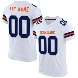Jersey de Fútbol Americano Personalizado para Adultos, Transpirable, Duradero, 100% Poliéster, Protección UV, Uniforme para Clubes, Escuelas y Universidades - Product Image 3