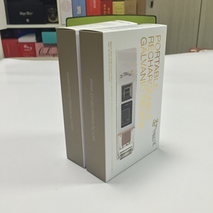 Tùy chỉnh màu Hồng nghệ thuật giấy Bao bì hộp cho nước hoa 3.5x2.5x5.5 ngược tuck hộp xốp lót lông mi Trống hộp bao bì - Product Image 4