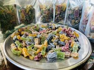 กัมมี่รากมอสแบบออแกนิคไอริชรสผลไม้แหล่งโภชนาการจากเวียดนามซีเลสเวอรี่แบบแห้งบรรจุภัณฑ์จำนวนมาก - Product Image 3