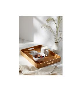 Bandeja de servicio de madera con diseño floral tallado perfecto para regalar cumpleaños de inauguración aniversarios ocasiones especiales - Product Image 6