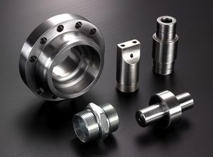 ข้อต่อไฮดรอลิกความแม่นยำของเครื่องจักร CNC โลหะชนิดต่างๆรวมถึงเครื่องจักรสเตนเลสขัดเงางานตามสั่ง - Product Image 4