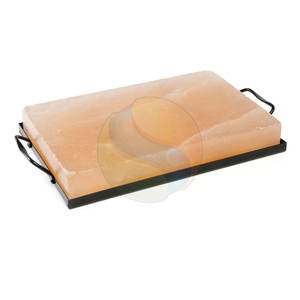 Carreaux de sel de qualité supérieure de 1x4x8 pouces pour la cuisson et les grillades Blocs de sel de l'Himalaya écologiques - Product Image 1