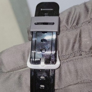 Reloj de Alarma Digital Estilo Hip Hop para Hombre Recién Llegado con Diamantes de Moissanita Incrustados Tipo Iced Out, Hecho a Mano, Caja de Acero Inoxidable y Goma, Regalo - Product Image 5