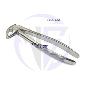 Fórceps de Extracción Dental Quirúrgica de Acero Inoxidable 2026 de Último Diseño, Fig. Alicates 33 para Extracción de Dientes Inferiores, Marca Wenquar Dental - Product Image 4