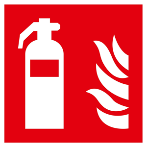 Photoluminescent <b>Fire</b> Safety Sign <b>Fire</b> Extinguisher-BS-SCHILD-200-<b>7</b>-NL - Product Image 2