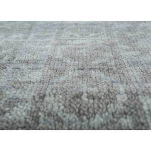 Tapis en laine noué à la main bleu Viscaya, grand modèle rectangulaire à motifs pour couloir, idéal pour la maison, salon, chambre à coucher, pour adolescents - LCA-37 (CS-01) - Product Image 3