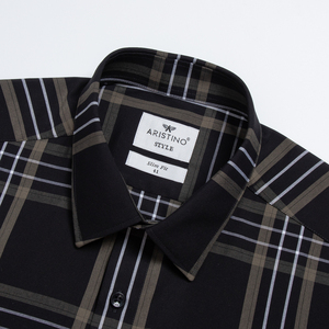 Aristino Men's Casual <b>Shirt</b> 41% Bamboo 59% Polyester Garment Dyed Hot Seller ASS012AZ-Top Product - Product Image 2