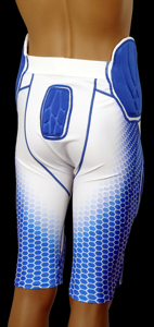 กางเกงรักบี้อเมริกันฟุตบอลบุนวมกางเกงขาสั้นกีฬาผู้ใหญ่เหมาะกับชายและหญิงป้องกันรังสียูวีขนาดพิเศษ - Product Image 2