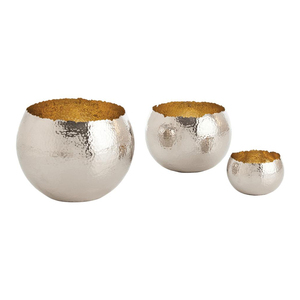 Tarro de vela de Metal de diseño personalizado, forma redonda, acabado de cobre para el hogar y la decoración de iluminación de Navidad, tarro de vela - Product Image 2