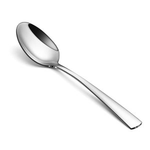 Cuillère à dessert en acier inoxydable de qualité alimentaire, cuillère à café, cuillère à dîner, cuillère à thé, style moderne, vente en gros directe d'usine - Product Image 4