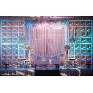 Vela de boda exclusiva, decoración de pared, escenario de boda, decoración de fondo, decoraciones de escenario de boda musulmana - Product Image 1