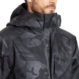 Chaqueta cortavientos de diseño personalizado de alta calidad con cuello con capucha Color sólido Ropa de calle Cortavientos - Product Image 6