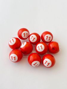 Logo personnalisé Boules de billard et de billard rouges Design personnalisé avec couleur personnalisée - Product Image 5