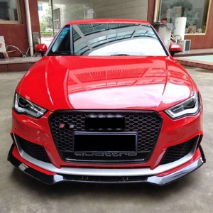 <span class=keywords><strong>Calandre</strong></span> de style RS3 pour <span class=keywords><strong>Audi</strong></span> <span class=keywords><strong>A3</strong></span> 8V mise à niveau vers RS3 grille de pare-chocs en nid d'abeille 2014 <span class=keywords><strong>2015</strong></span> 2016 facelift noir brillant - Product Image 5