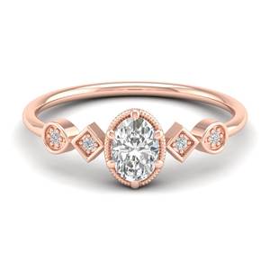 Anillo de Compromiso de Oro Sólido de 14K con Diseño Clásico Más Vendido de REYES, con Moissanita Certificada por GRA para Mujer, Joyería Personalizada OEM ODM - Product Image 5