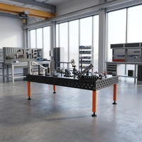Table de soudage automatique certifiée CE pour usine, outils de soudage D28 D16, accessoires en acier nitrué 3D/2D pour l'industrie de la construction