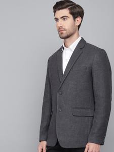 Blazer Classique Gris pour Homme Très Demandé Coupe Slim Veste de Costume Formelle pour Affaires Mariages Tenue de Bureau Disponible en Promotion - Product Image 4