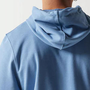 Sudadera con capucha para hombre de alta calidad 100% algodón mezclado polar invierno pesado sudadera básica - Product Image 5