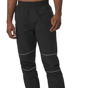 Wholesale 2025 Unisex Custom Logo Reflective Piping <b>Nylon</b> <b>Jogger</b> Tracksuit with Windbreaker Men's Pants & Trousers - Product Image 1