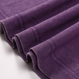 Nouveau style T-shirts décontractés pour hommes en tissu toile respirant à manches courtes, effet délavé, Nouvelle Arrivée 2026, Vente en gros, Été - Product Image 4