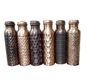 Factory Outlet Venta Precio Barato 330 GM Ant. Botella de cobre de diamante 1 L Donde la elegancia se encuentra con la hidratación en la forma más refinada - Product Image 1