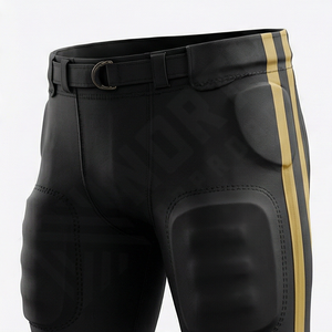 Conjunto de Jersey Deportivo Profesional de Fútbol Americano Personalizado por Sublimación, Transpirable, 100% Poliéster, Malla, Manga Larga, Talla Grande para Hombre - Product Image 5