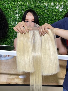 100% cheveux humains vietnamiens couleur blonde Extensions de cheveux os texture droite pas d'enchevêtrement pas de perte avec prix de gros - Product Image 3