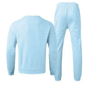 Ensemble de survêtement pour homme en coton 100% de haute qualité, fabriqué en usine, taille plus, hiver, taille élastique, logo personnalisé, respirant - Product Image 5