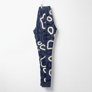 Pantalon utilitaire personnalisé Y2K pour homme, en toile mi-lourde, écologique, à séchage rapide, 3D pour graphisme, genou déchiré, coupe slim, streetwear - Product Image 4