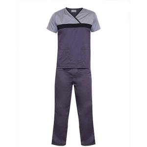 Ropa de trabajo de alta calidad uniforme médico para Hospital tela de algodón hombres verano Hospital Scrubs - Product Image 4